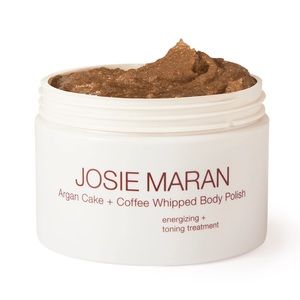 NIB 10 oz Josie Maran Arian Cake & Coffee Whipped Body Polish Lavender & Citrus